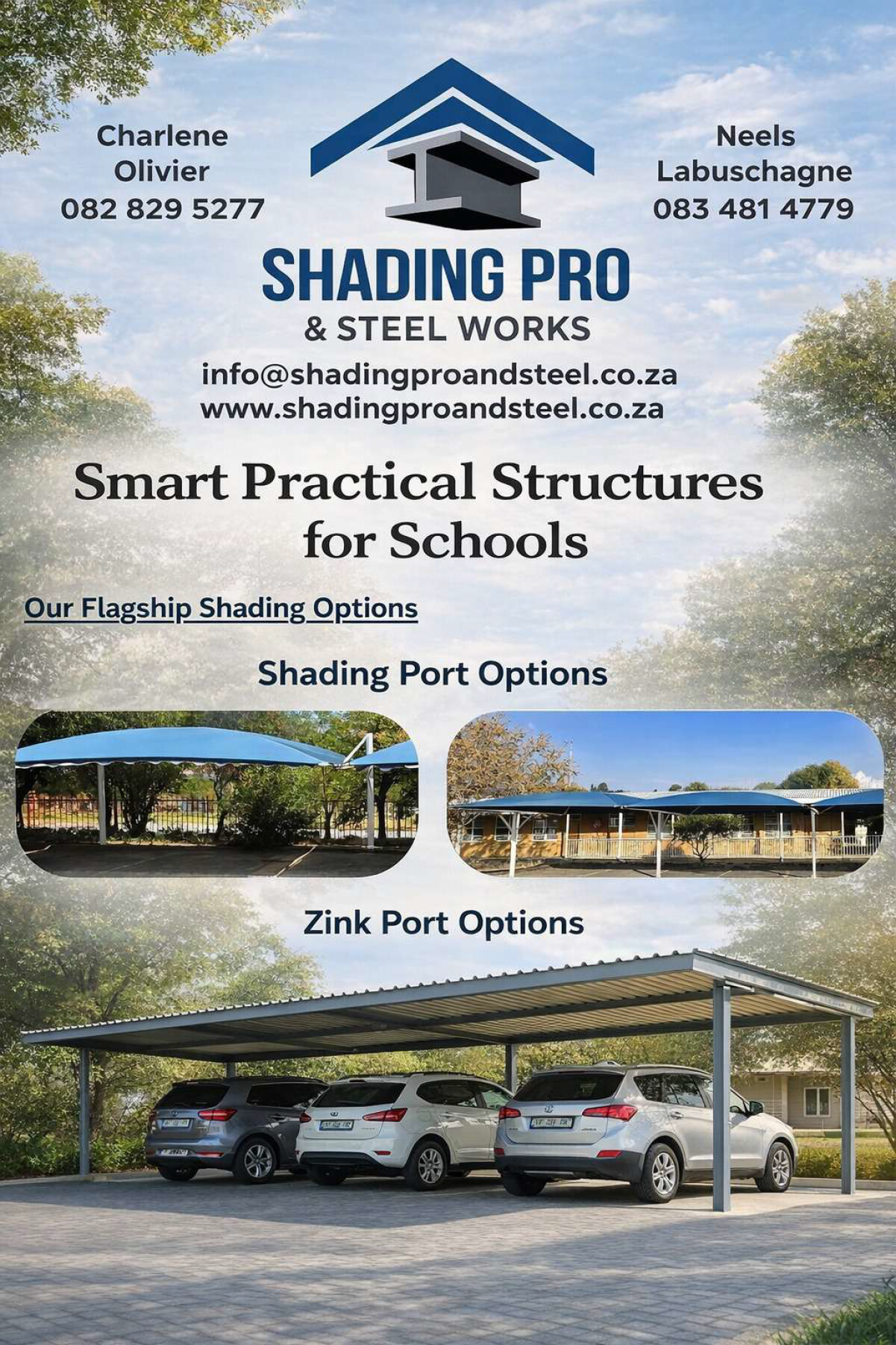 Shade Canopies & Steelwork Senekal